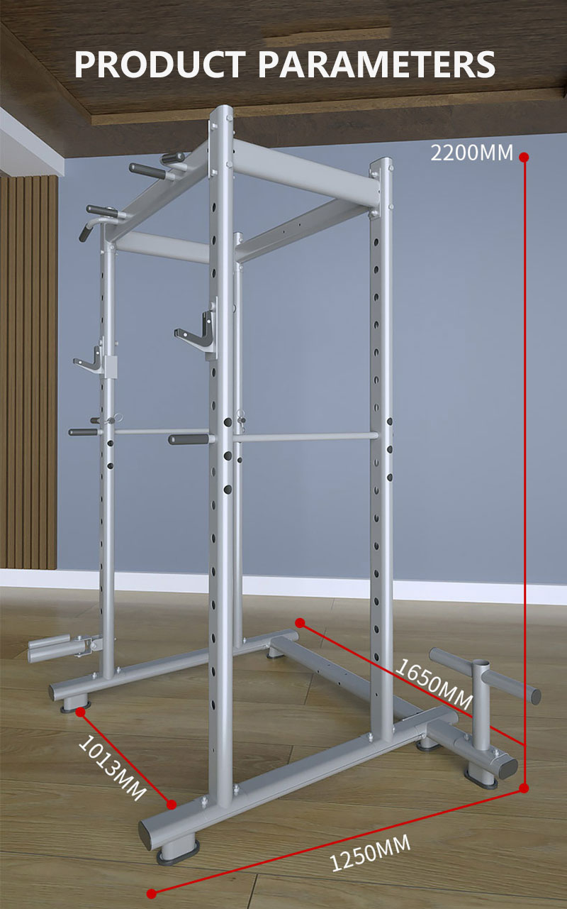 Home Gym Half Rack - Half-Frame Squat Stand Home Gym Crossfit