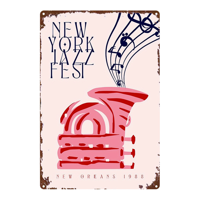 Home Gym York - Vintage New York Jazz Festival 2D
