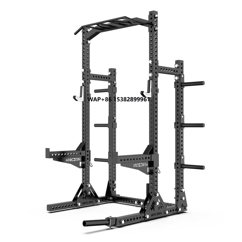 Home Gym Half Rack - Squat Rack Home Use Commercial Fitness