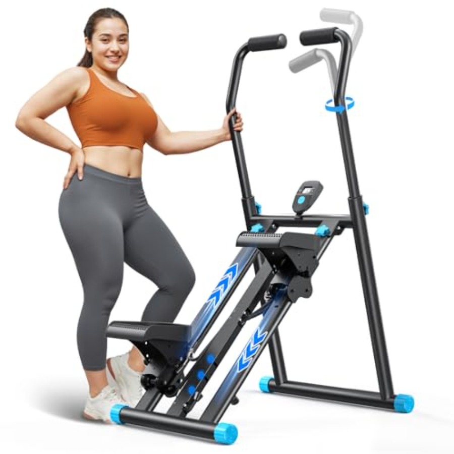 Home Gym Design - Home gym stair stepper: steel frame