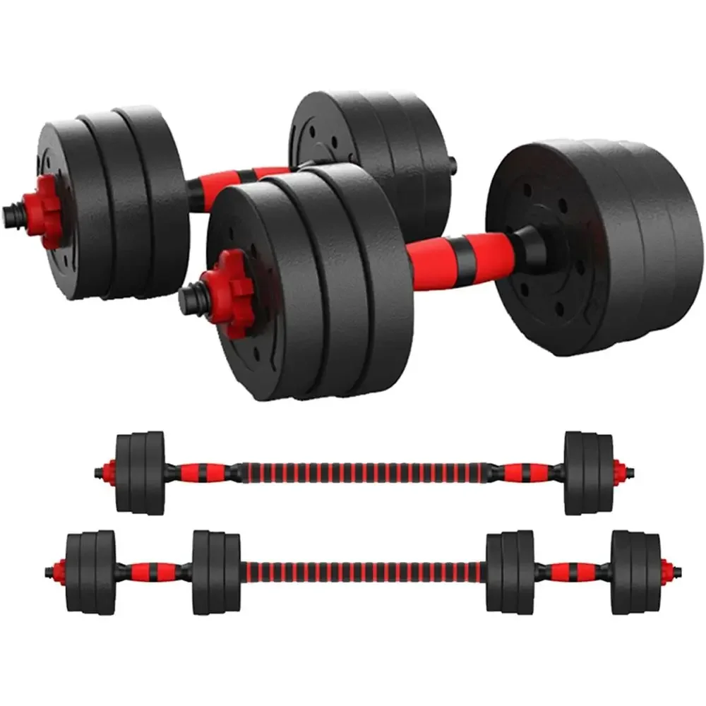 Home Gym Dumbbell Set - 44Lb Adjustable Dumbbell Set with Continuity