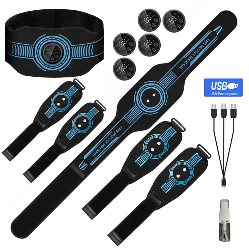 Home Gym Needs - USB Rechargeable Abdominal Muscle Trainer Abdominal
