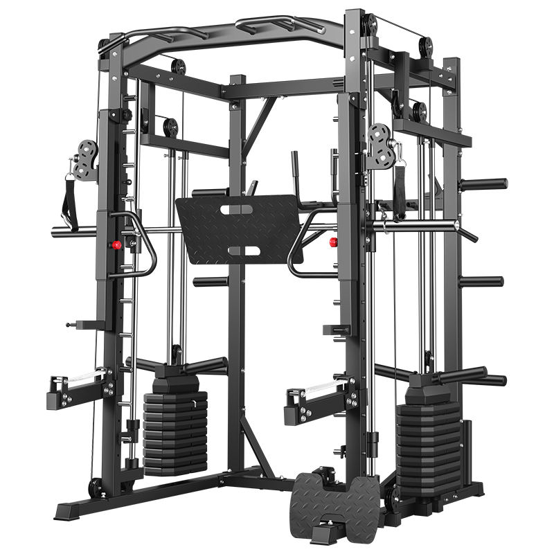 Home Gym With Smith Machine - Smith Machine Comprehensive Training Power Rack