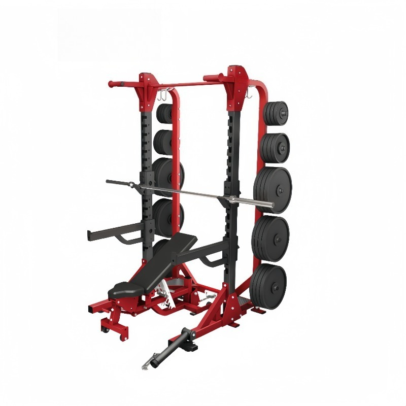 Home Gym Half Rack - Full Set Commercial Home Gym Equipment