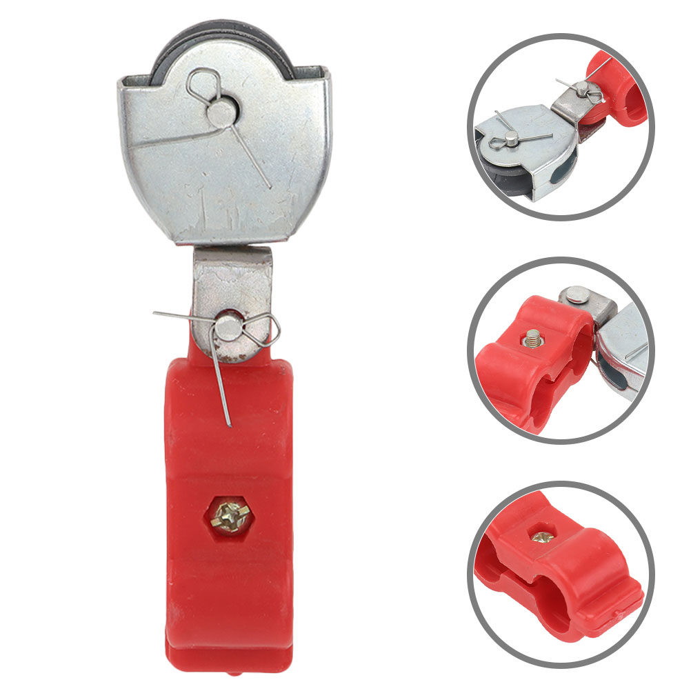Cable Pulley System - 6Pcs Cable Pulley Steel Wire Rope