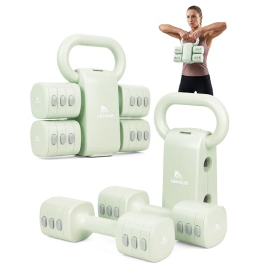 Home Gym Dumbbell Set - Home gym dumbbell set: 4-in-1 adjustable