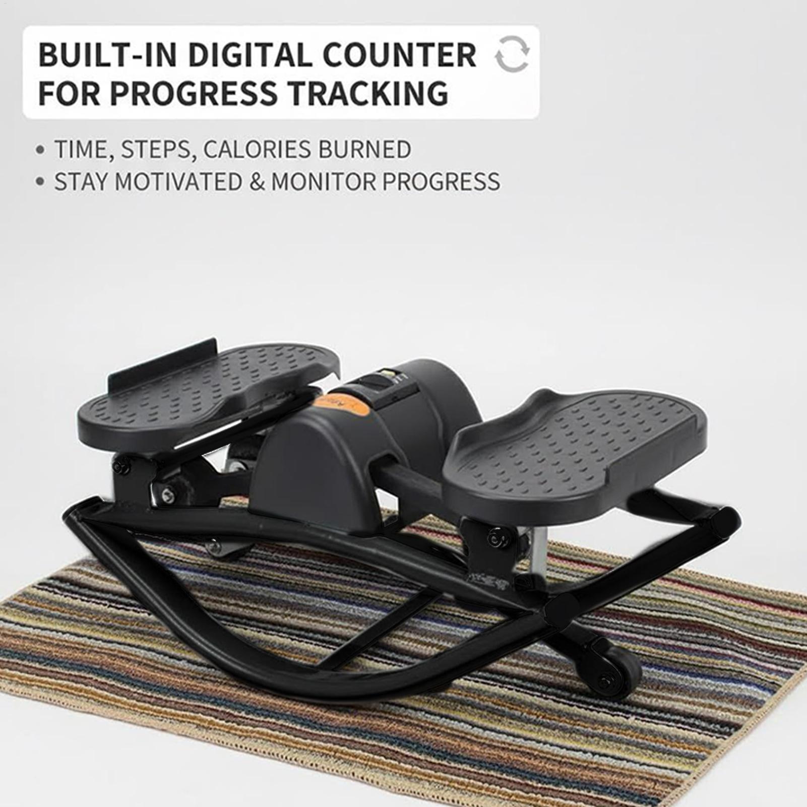 Home Gym Tunturi - Rock Stepper Exercise Equipment Portable Silent