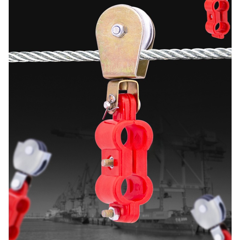 Cable Trolley for Crane Electr - Cable Pulley System 评论和价格