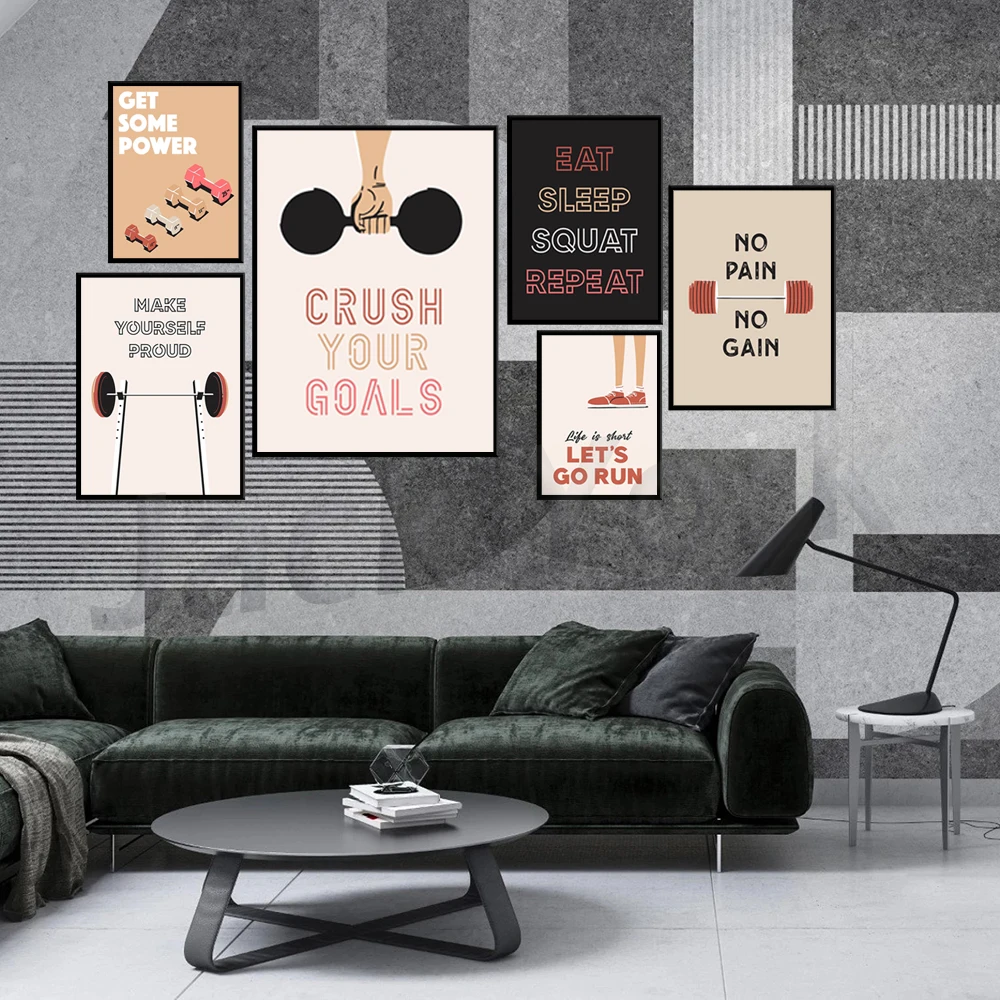 Home gym wall art,  Gallery Wa - Home Gym York 评论和价格