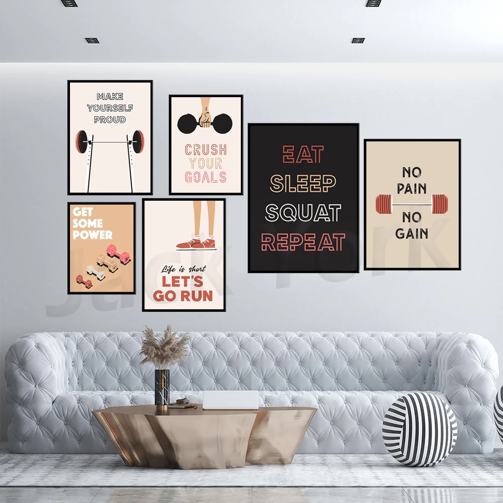 Home gym wall art,  Gallery Wa - Home Gym York 评论和价格
