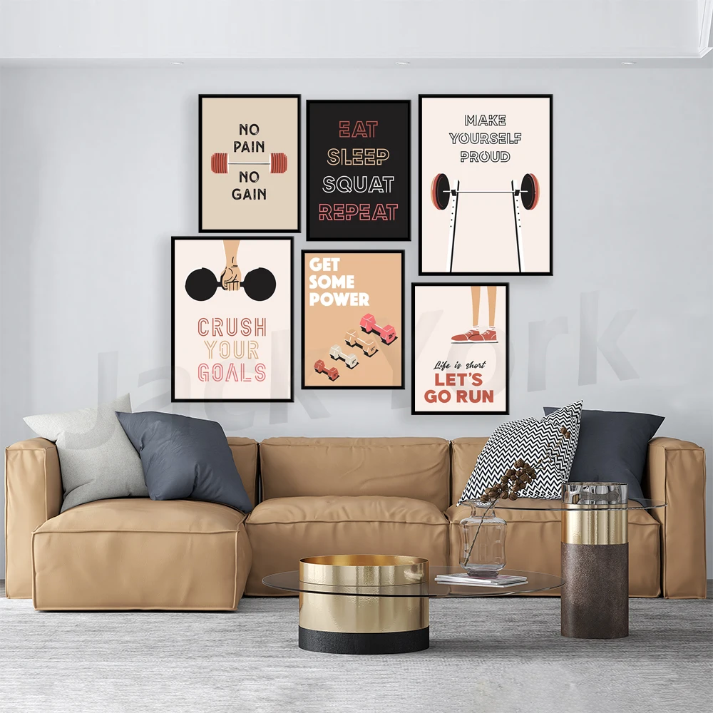Home gym wall art,  Gallery Wa - Home Gym York 评论和价格