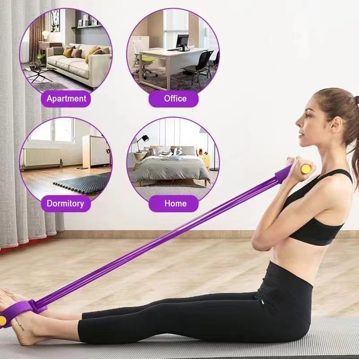 21 Fitness Resistance Bands-6  - Home Gym Needs 评论和价格