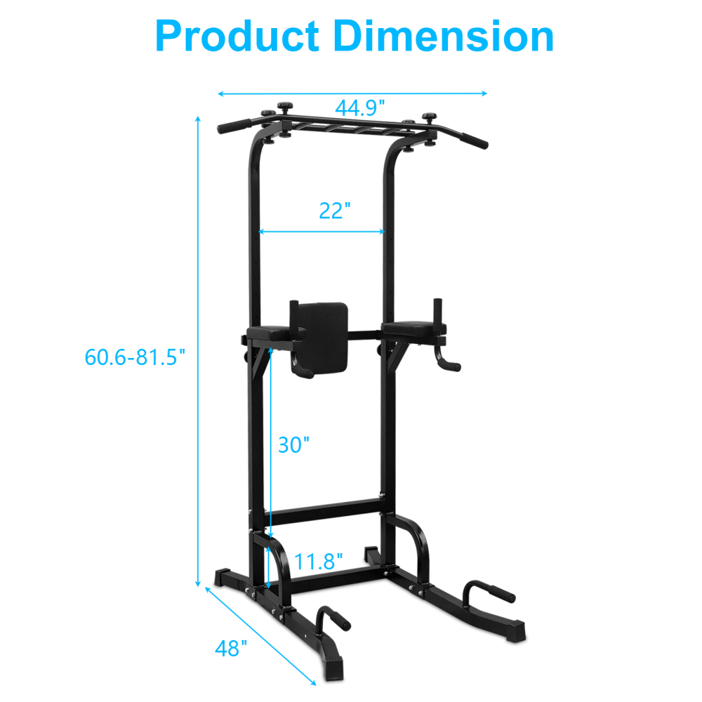 Ye Power Tower Pull Up Bar and - Home Gym Fitness 评论和价格