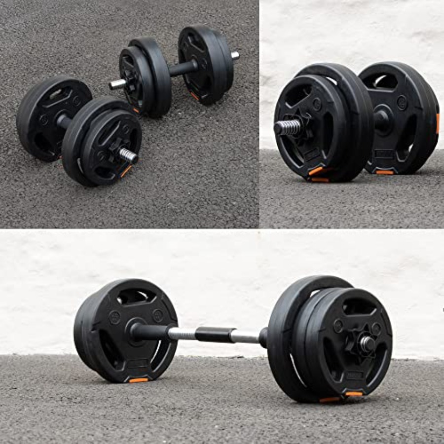 Adjustable 2 in 1 Dumbbells Se - Home Gym Dumbbell Set 评论和价格