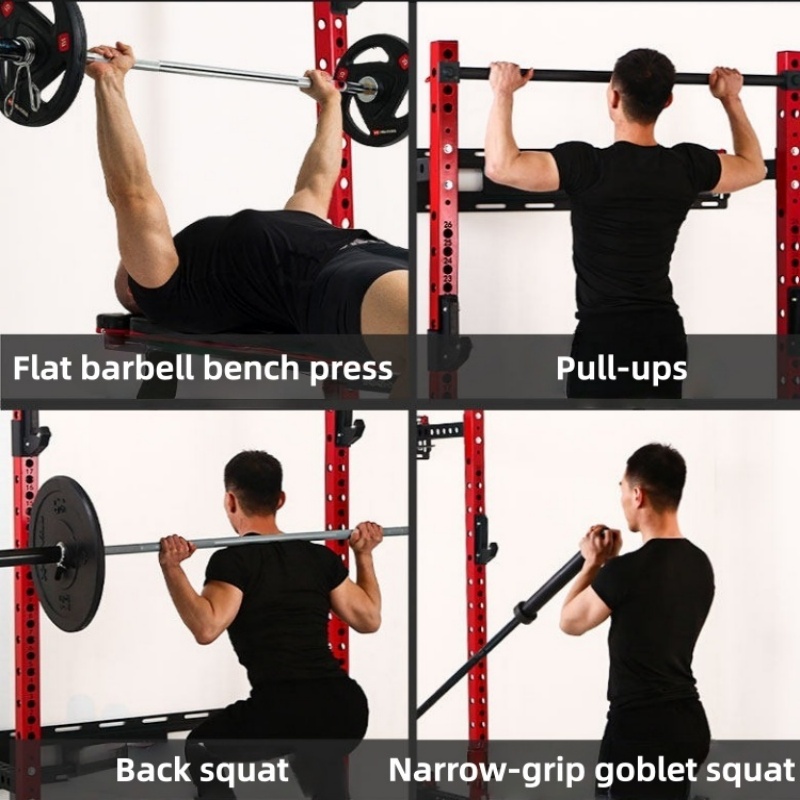 English：Adjustable Power Cage  - Home Gym Half Rack 评论和价格