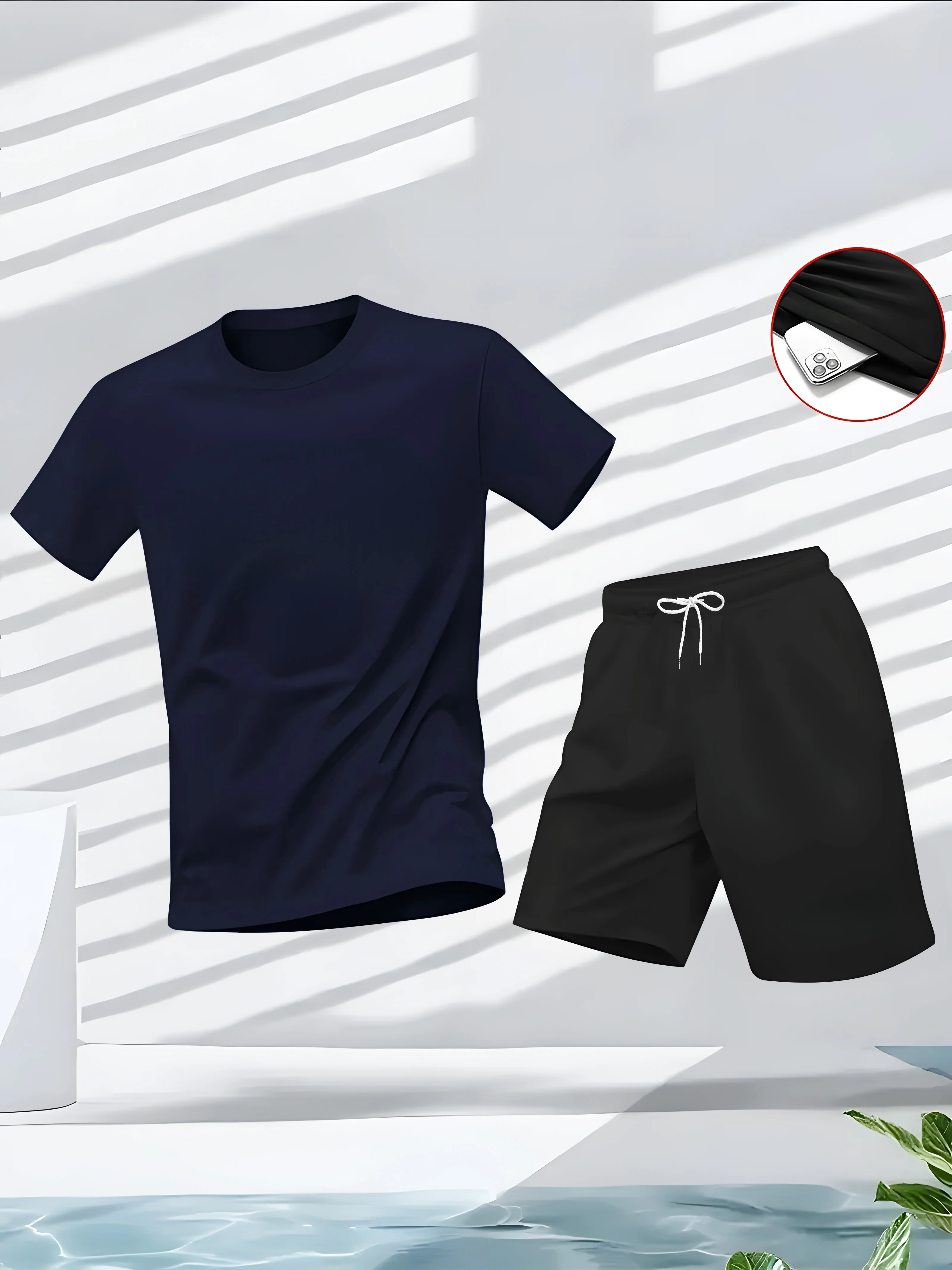Men's Suit 2pcs Set Fashion Le - Home Gym Full Body 评论和价格