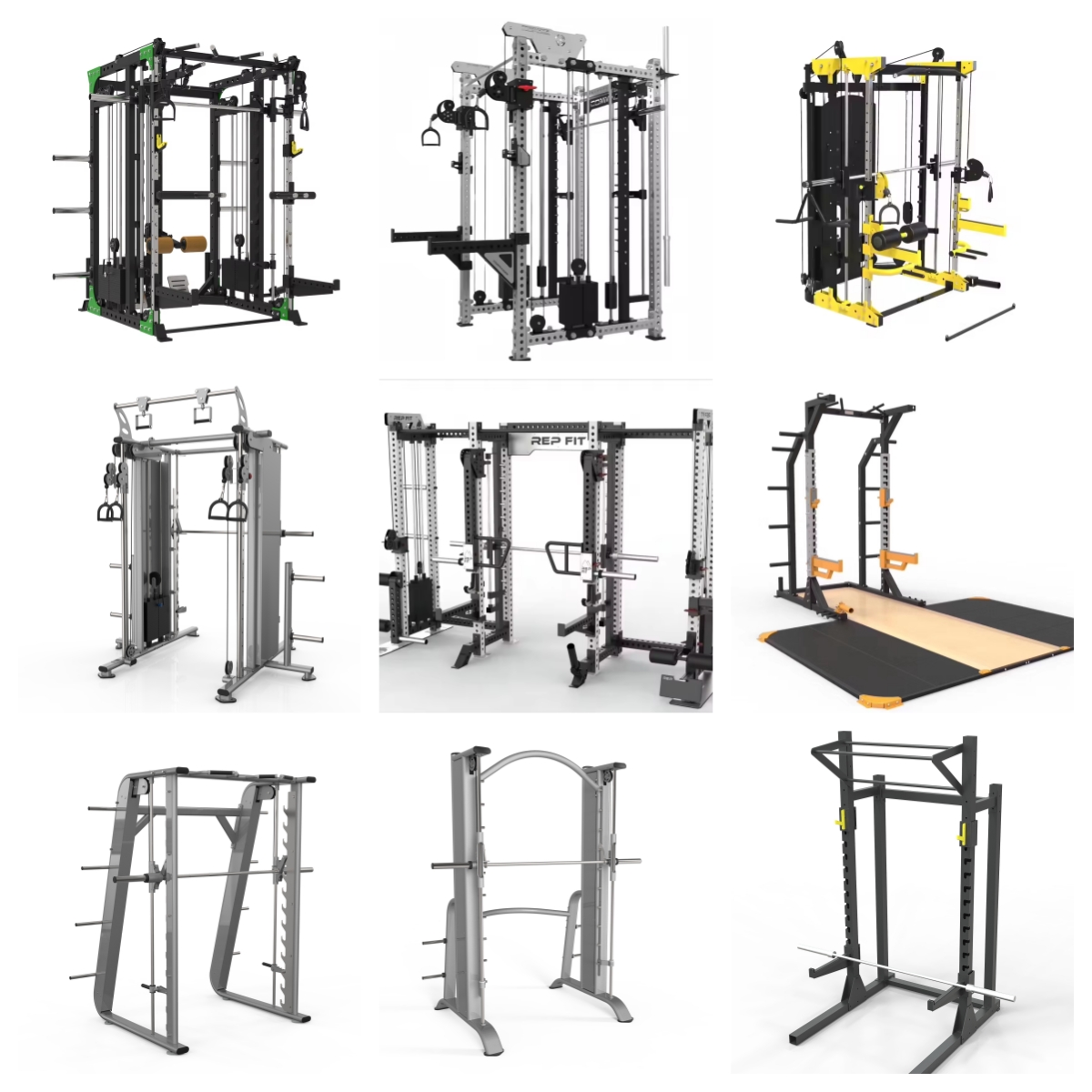 Commercial Power Half Rack Hom - Home Gym Half Rack 评论和价格
