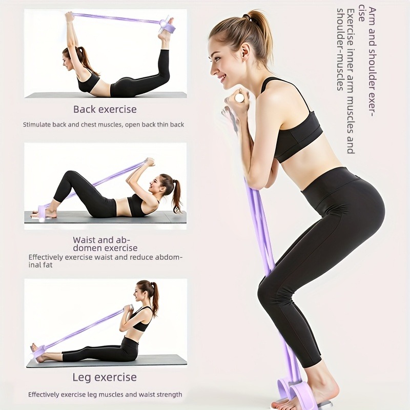 4-Tube Pedal Resistance Band M - Home Gym Needs 评论和价格