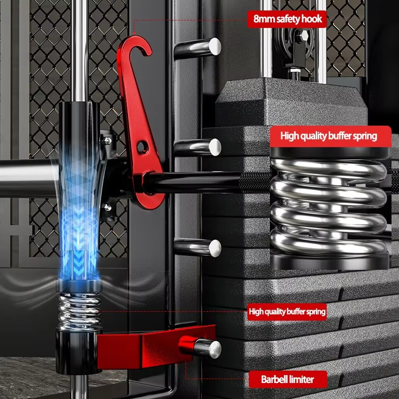 Home Gym Full-body Training Cr - Home Gym With Smith Machine 评论和价格