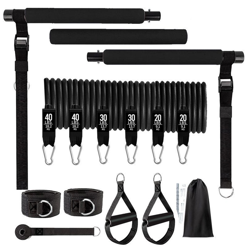 180lbs Resistance Bands with A - Home Gym Needs 评论和价格