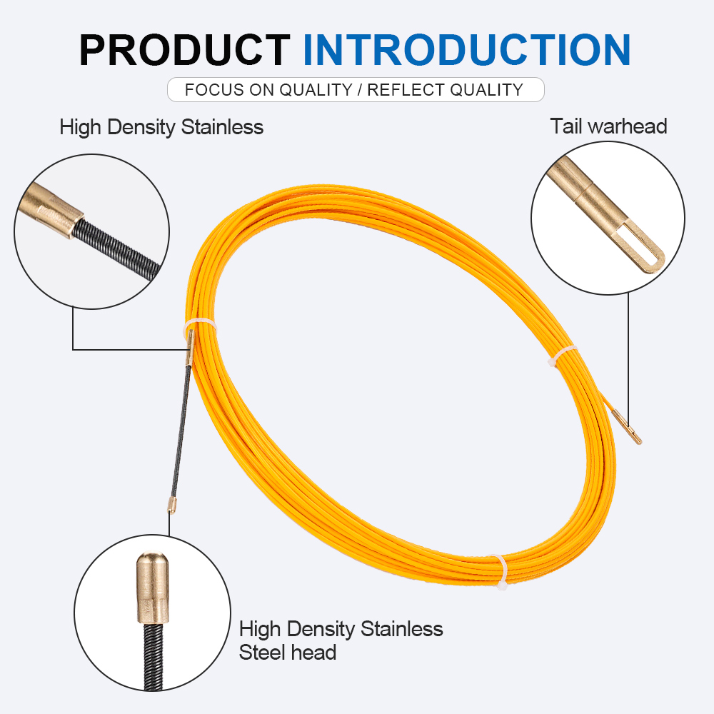 3mm 5M-50M Fiberglass Cable Pu - Cable Pulley System 评论和价格
