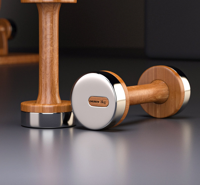 Wood & Steel Adjustable Dumbbe - Home Gym Dumbbell Set 评论和价格