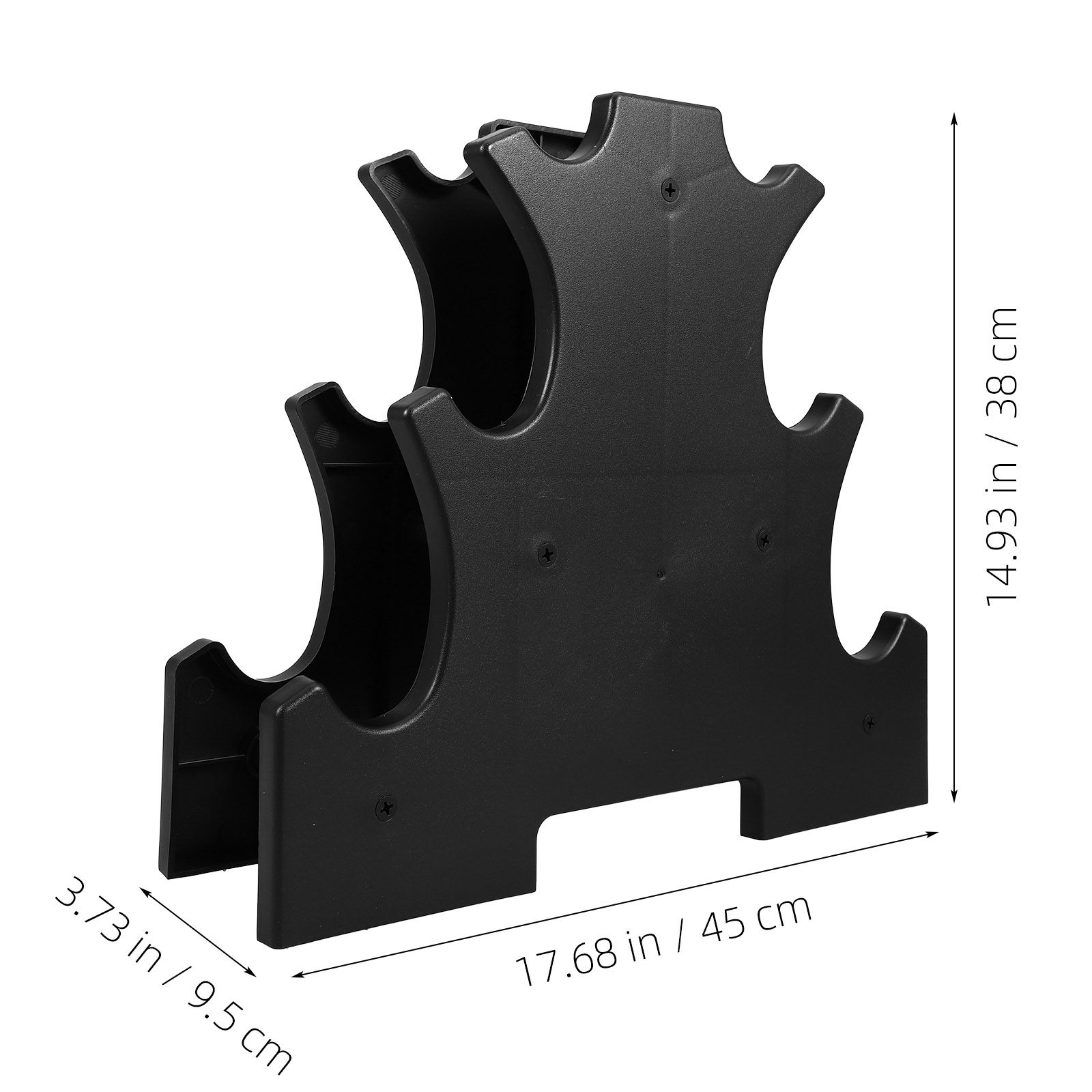 3-Tier Dumbbell Rack Sturdy PP - Home Gym Design 评论和价格