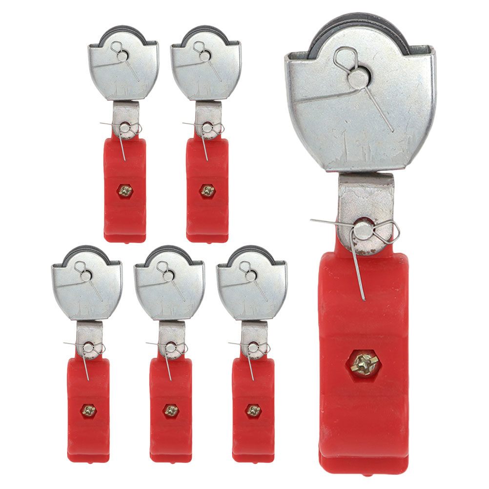 6Pcs Cable Pulley Steel Wire R - Cable Pulley System 评论和价格