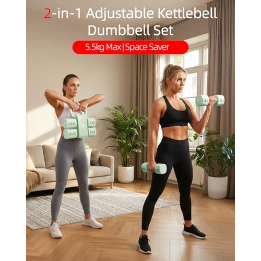 Home gym dumbbell set: 4-in-1  - Home Gym Dumbbell Set 评论和价格