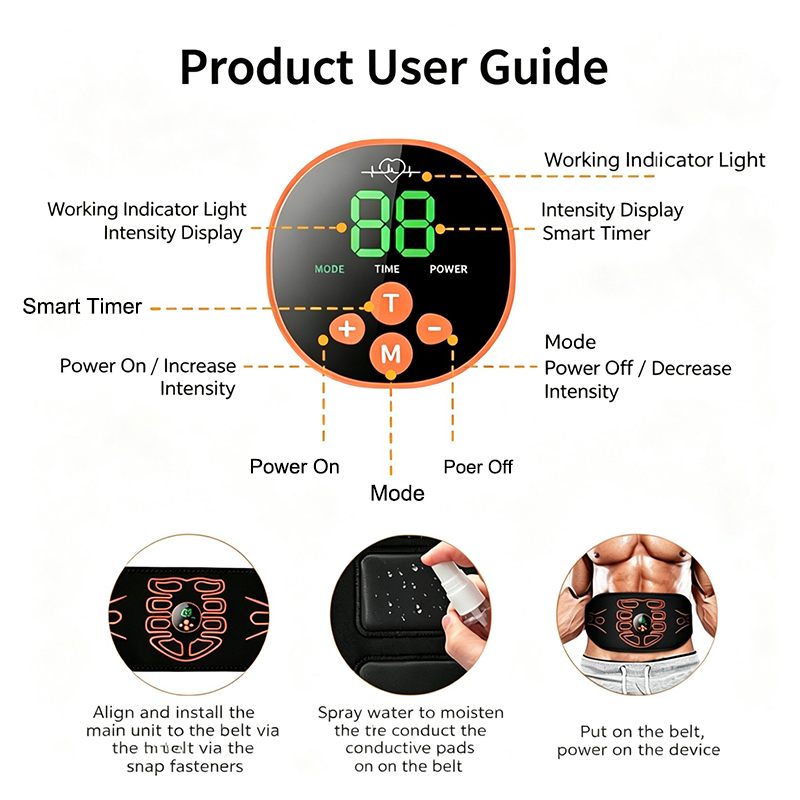 Abdominal Toning Belt Smart Ab - Home Gym Needs 评论和价格
