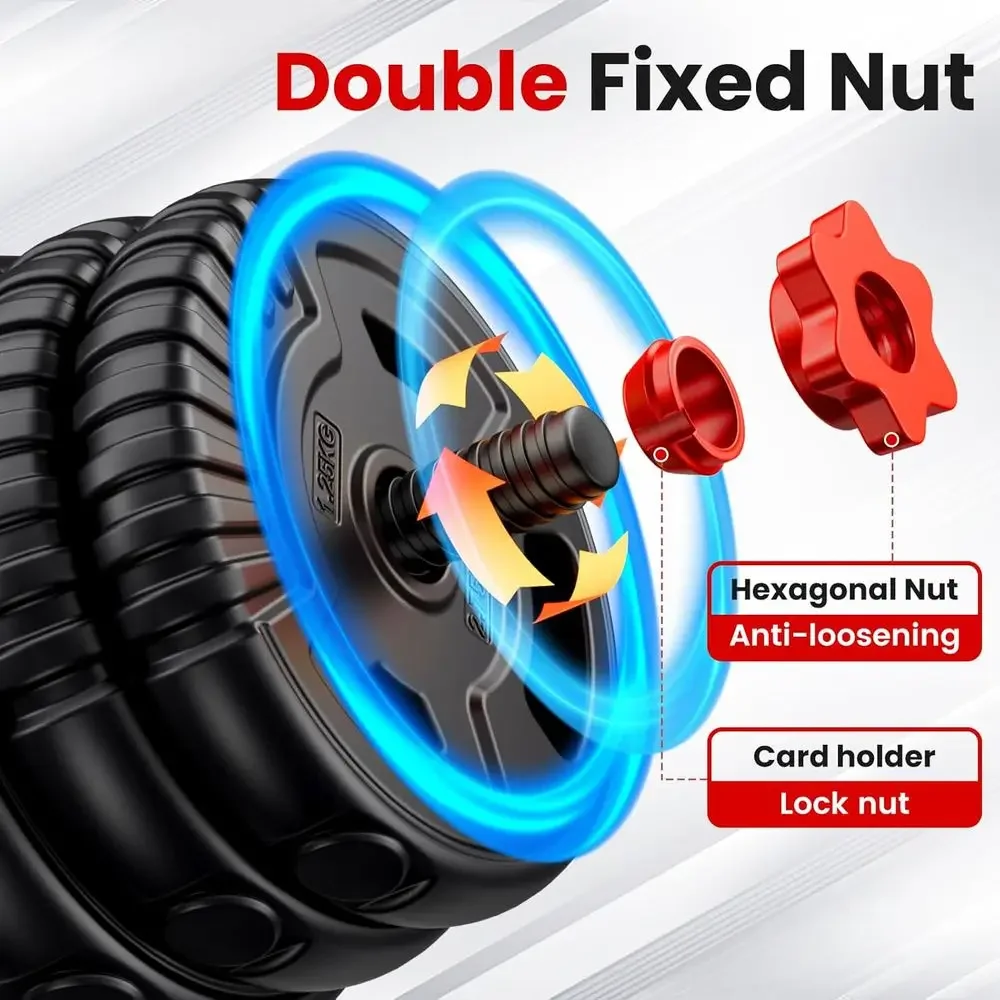 Versatile Adjustable Dumbbells - Home Gym Dumbbell Set 评论和价格