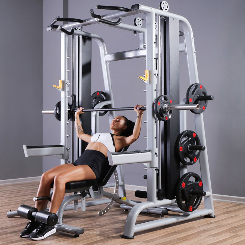 High-Tech Cable Crossover Smit - Home Gym With Smith Machine 评论和价格