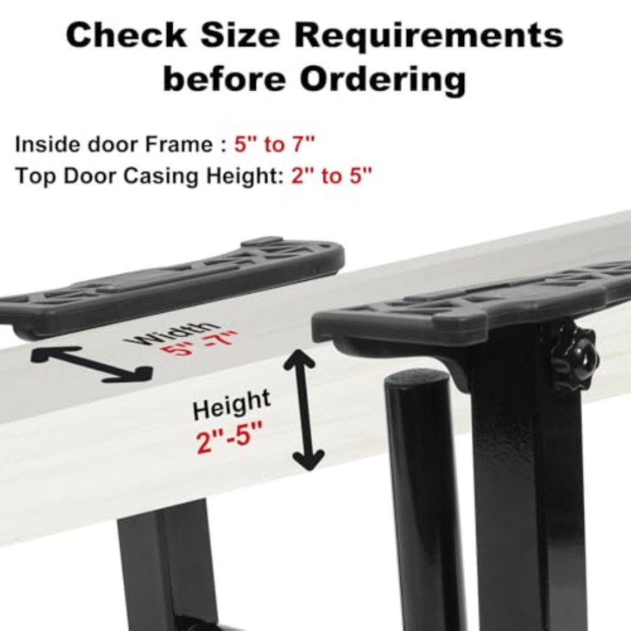 Doorway pull-up bar for home g - Home Gym Needs 评论和价格