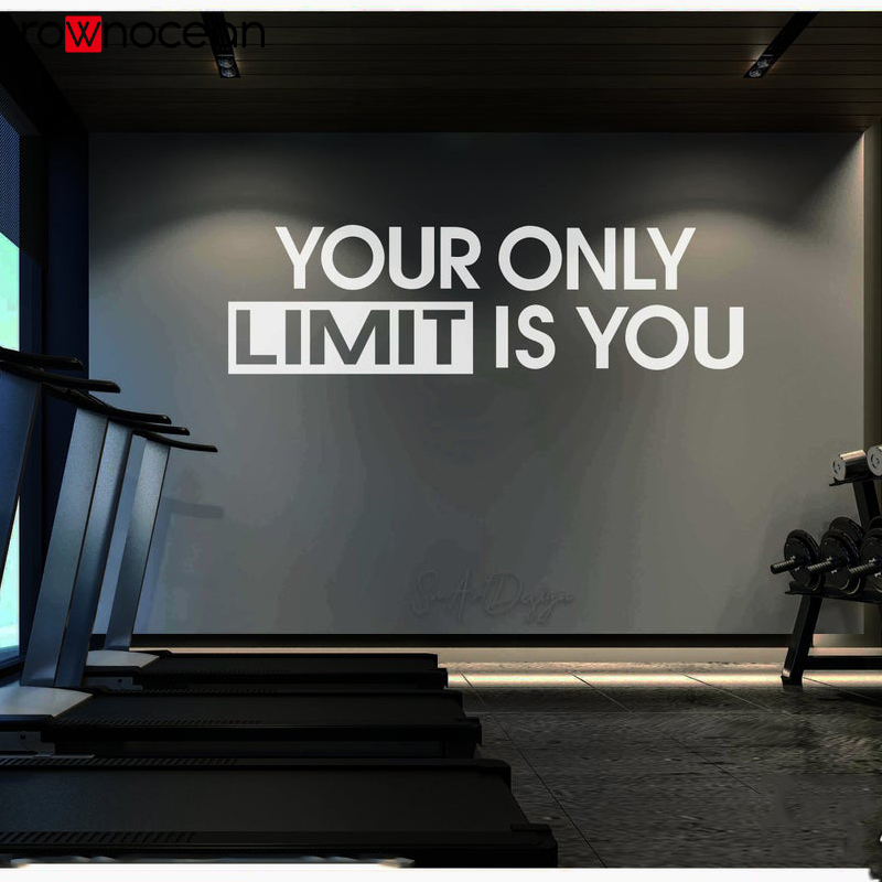 Your only limit is you - Wall  - Home Gym Design 评论和价格